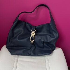 Dooney & Bourk Blue Leather Bag